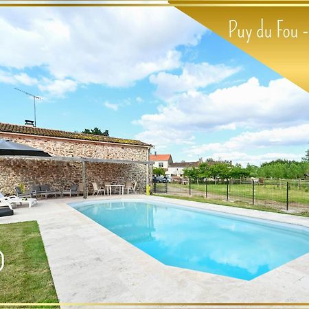 Villa L'Evasion En Pierre Piscine Et Etang Prive Sevremoine Exterior foto